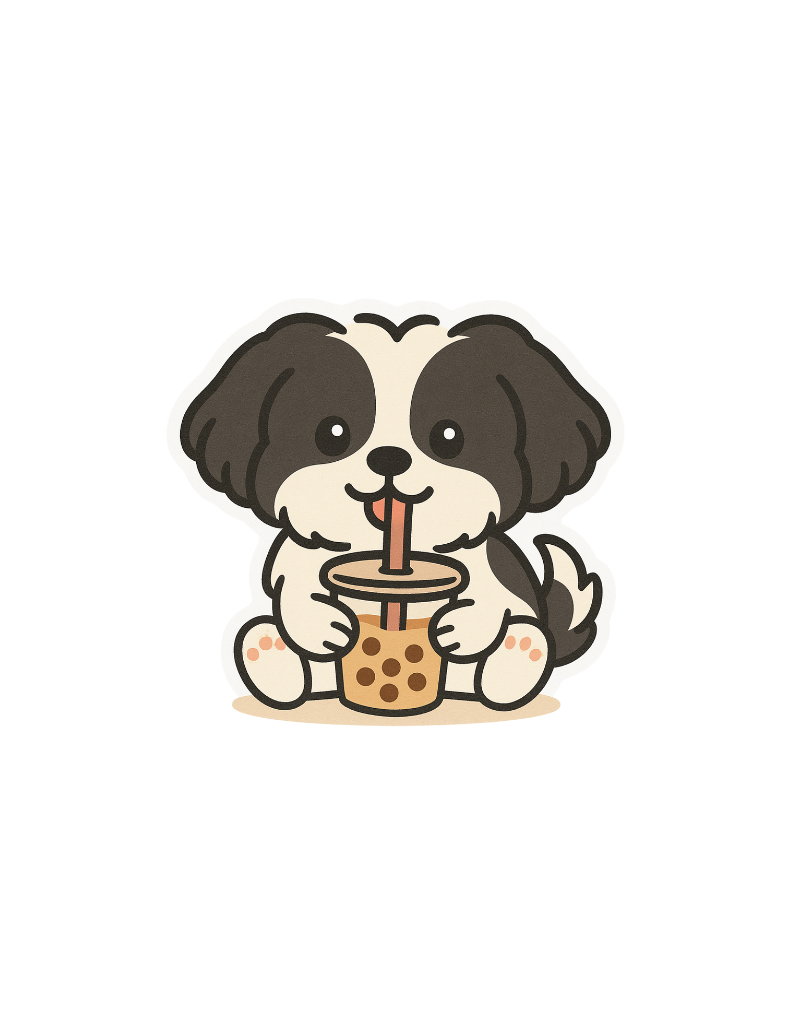 "Pup Cup" Sticker